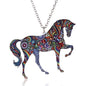 Animal Acrylic Thermal Transfer Necklace Fashion Wild Bird Necklace