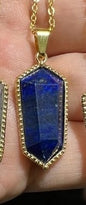 Natural Amethyst Crystal Agate Pendant Rough Stone Gemstone Necklace